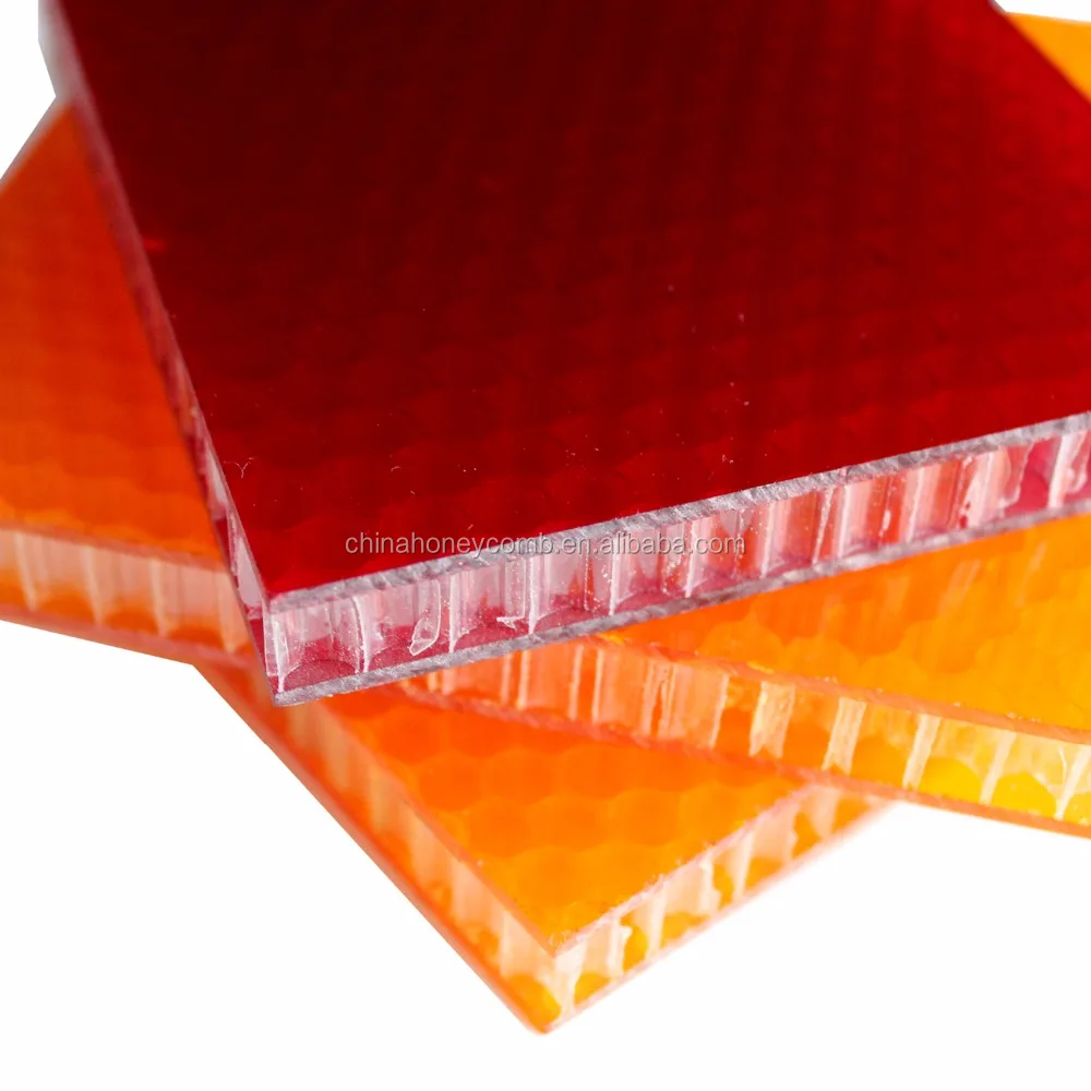 PC PP honeycomb price of china supplier