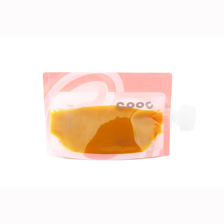 
Popular Color Environmental Reusable Baby Food Pouch 