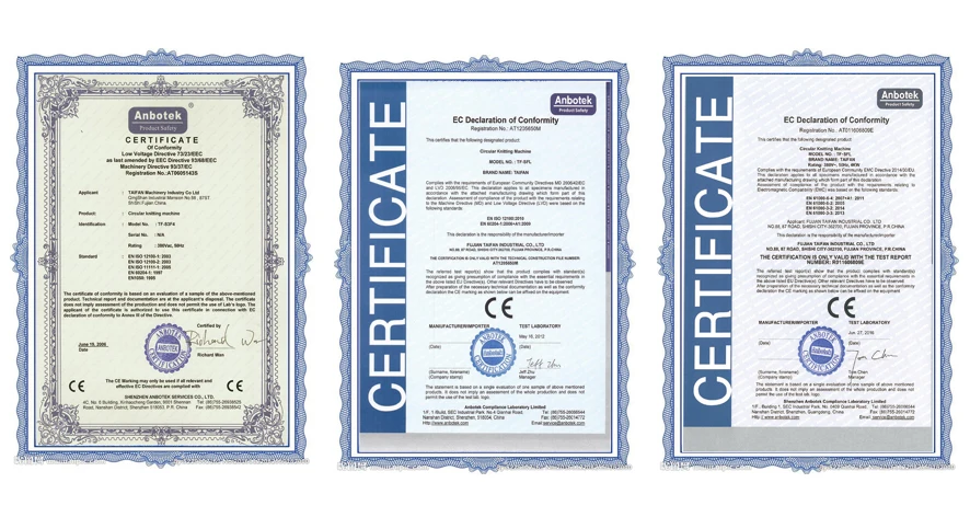 Текстильная техника Taifan круговая вязальная машина Двойная махровая