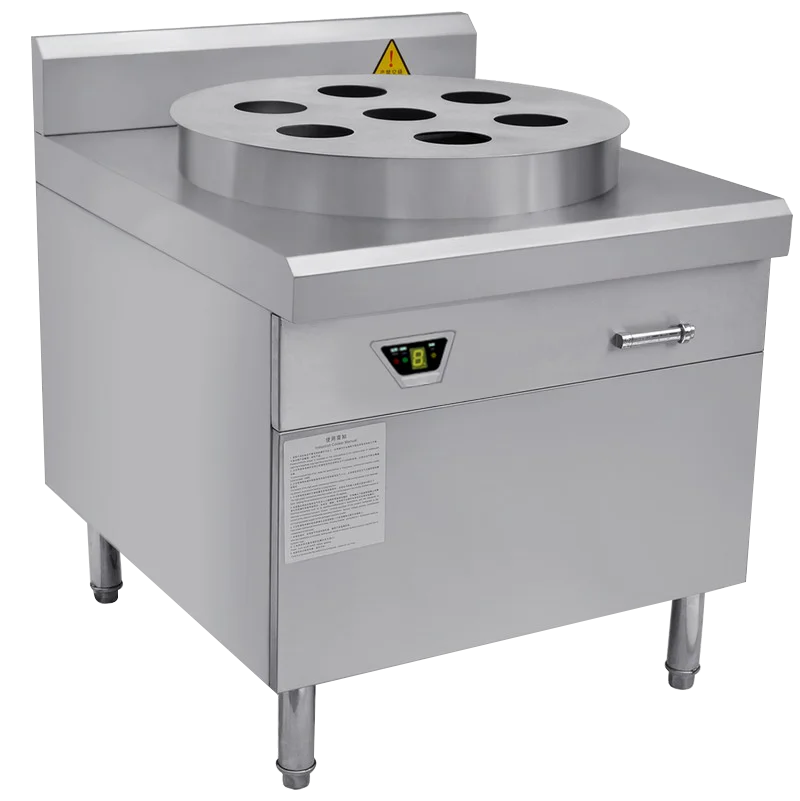 
Electric steamer with induction cooking 