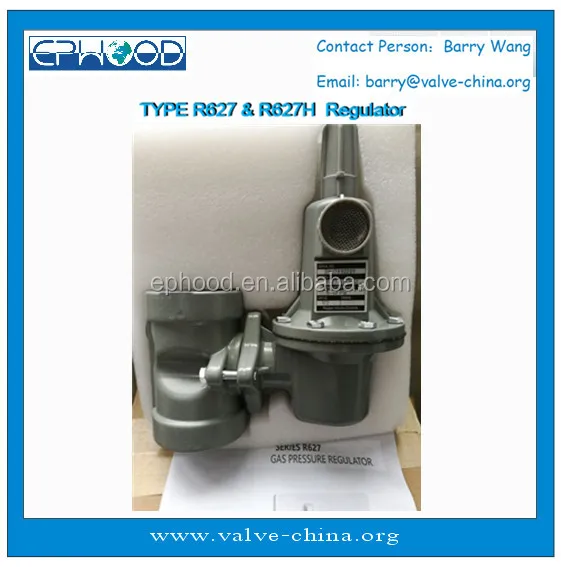 France Made Raygas TYPE R627 LPG NG Ammonia Gas Regulator like FisherRegulator 627-577