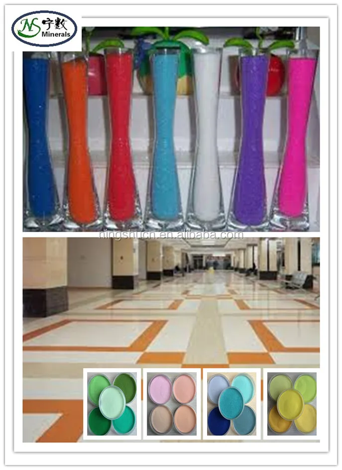 silica sand price per ton /colored quartz granules price per ton for sand art /floring wholesale