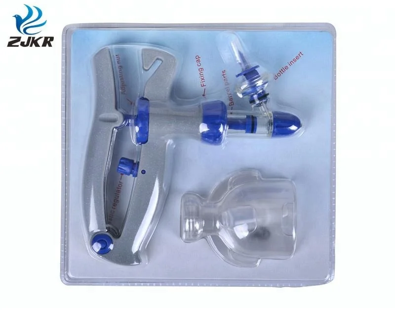 KD108 CETTIA hot sale veterinary plastic steel automatic continuous syringe gun for poultry vaccine injection