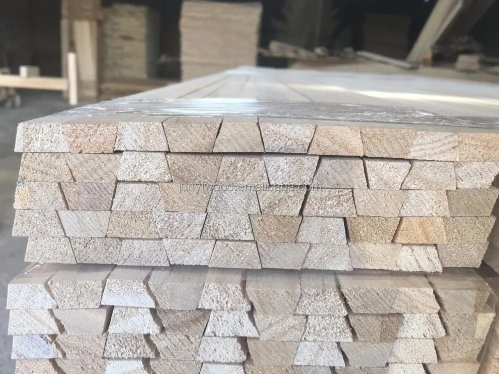 
Chamfer Strips made from paulownia wood 