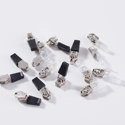 4  YG slider  semi-lock zipper slider with rubber sports zipper puller  for sport garments
