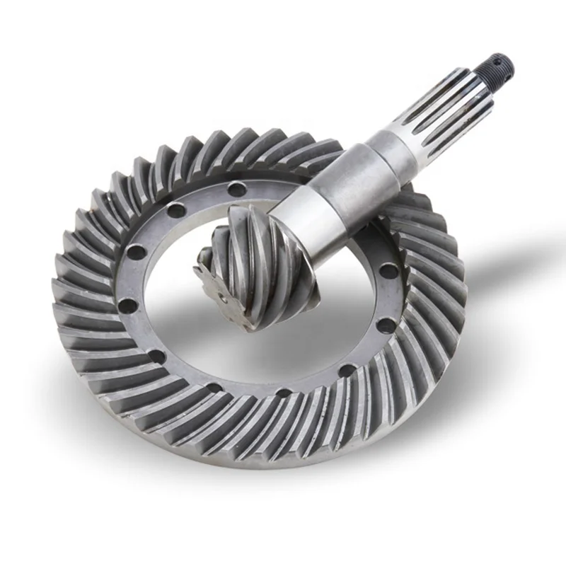 China precision Rotavator Excavator Part Crown Wheel Large Bevel Gear