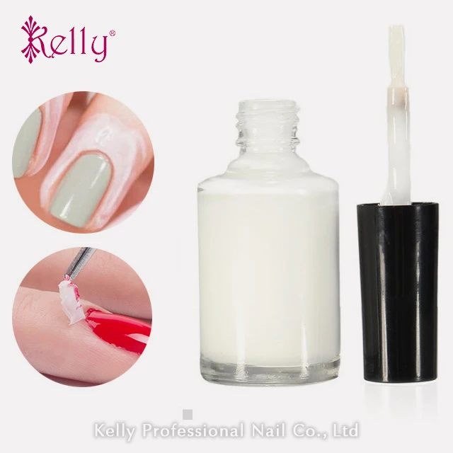 White Latex Defender Nail Polish Palisade Skin Protection Gel Peel Off Liquid Tape