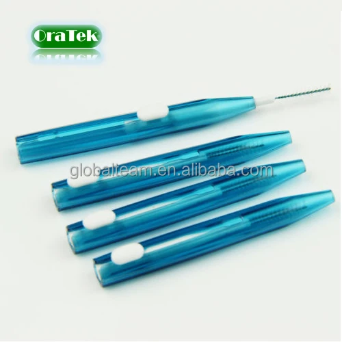 2024  Pakistan factory hotsale and new style Steel Wire Dental Tooth Brush interdental clean teeth gap