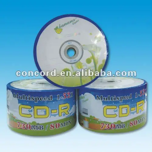 BANANA CDR CD-R BLANK DISC 700MB 52X