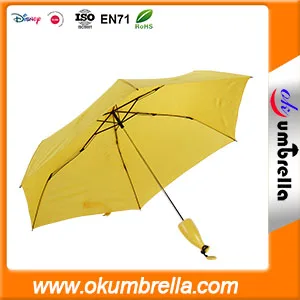 Дизайнерский высококачествененый женсйи детский складной зонт банан 3 сложения спицы из сталь фиберглас