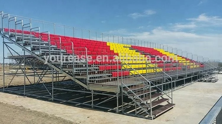 Event bleachers seating temporary grandstand