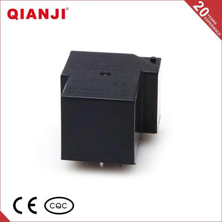 QIANJI Дешевой Цене 12 В 24 В 40A Высокое Качество PCB Реле JQX-15F (T90)-1C-DC24V