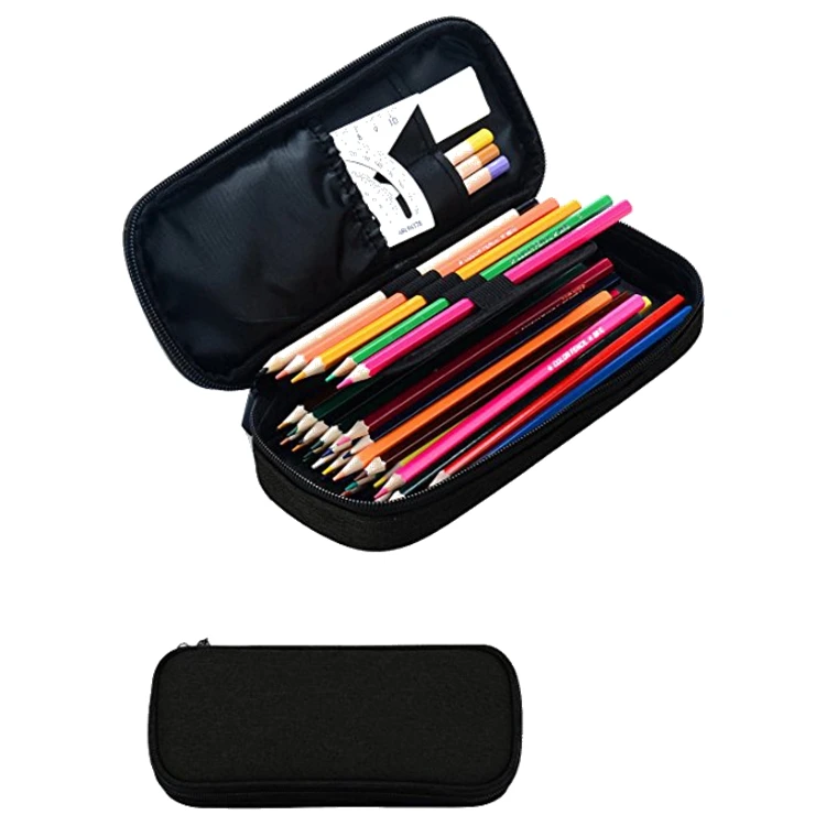 Direct Factory Price Custom Printed Pencil Case Set With Compartments