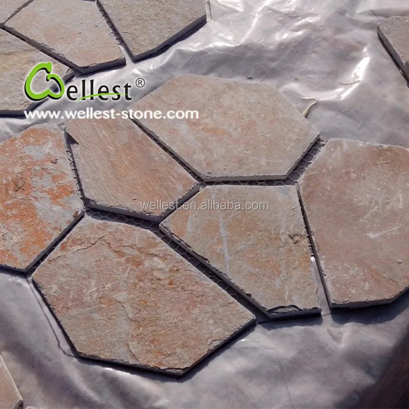 
 Плитка для патио Flagstone с ассортиментом плитки Flagstone  