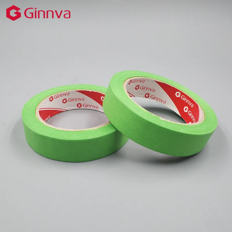 painter tape adhesive green crepe paper colorful masking tape die cut