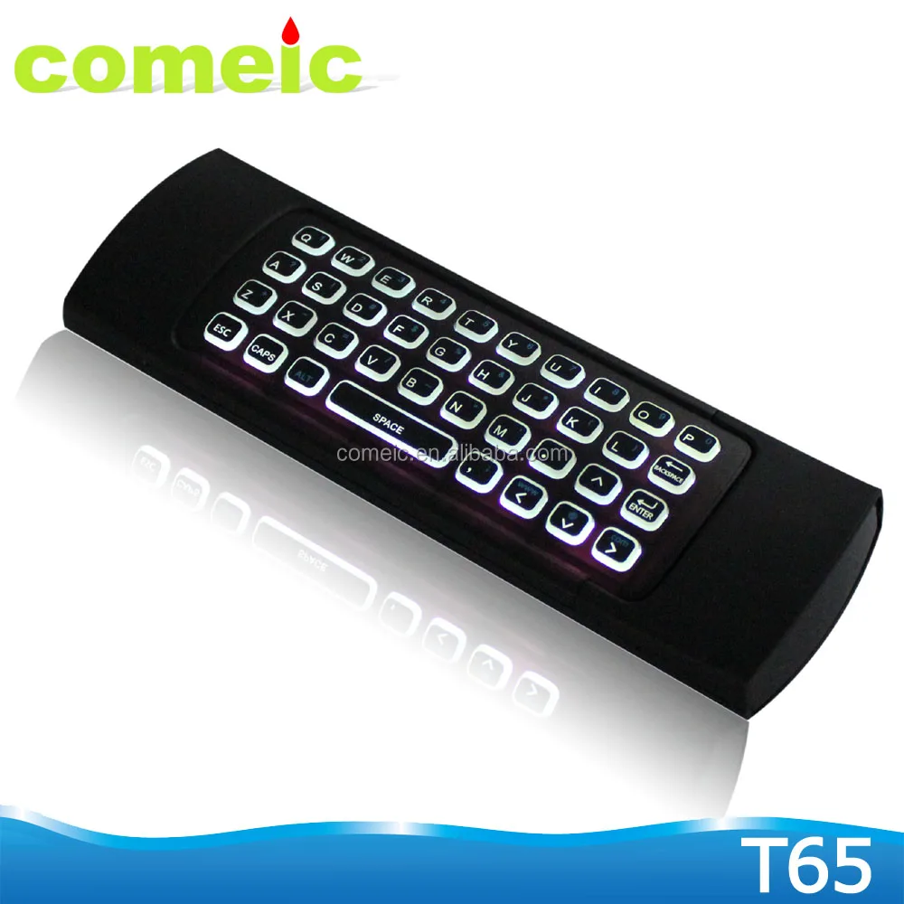 MX3 Air mouse remote control with Backlit keyboard with IR learning function for Android TV box and Smart TV and Windows