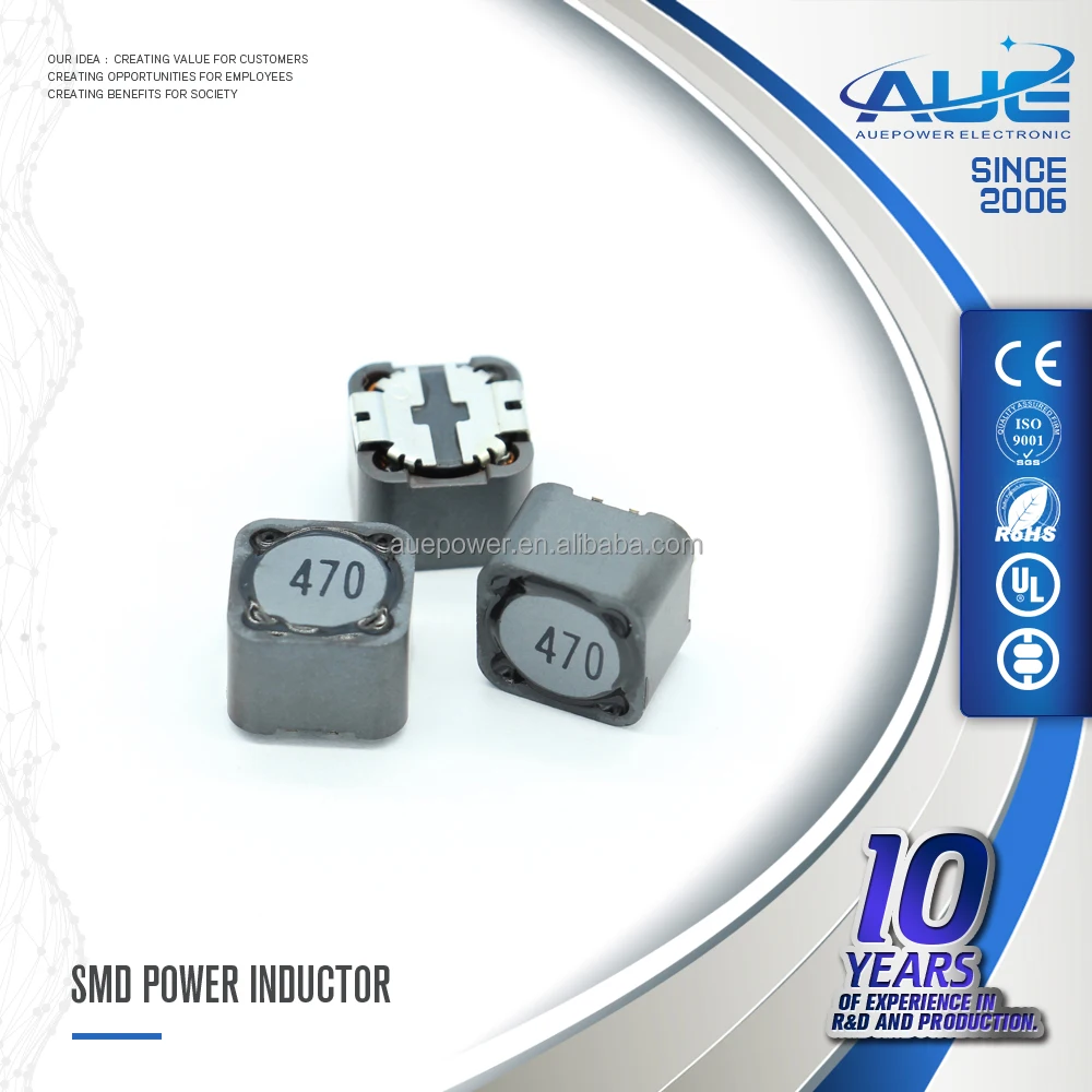 Размер 6.2*6.6*3.0 мм Высокой Мощности 470uh Катушки Индуктивности SMD