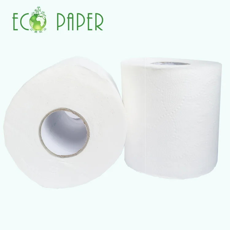 
New Bamboo Pulp Water Soluble Biodegradable Tissue Paper Toilet Roll Standard Roll CORE 