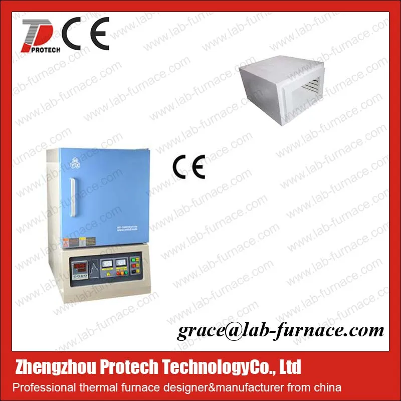 High temperature sand sintering furnace 1200 degree with Kantal heating element