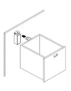 DC 12V /24V Cabinet Lock With Fail-Safe / Fail-Secure Adjustable Function