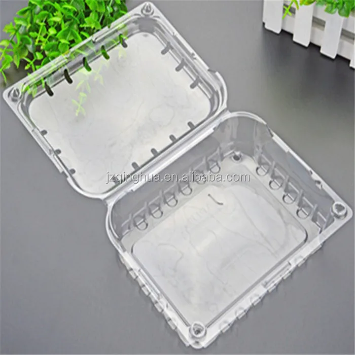 Новый дизайн, прозрачная упаковка, прозрачная раскладная пластиковая коробка для фруктов, томатов, киви, черники, клубники, яблока