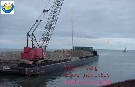 
small sand/rock barge 