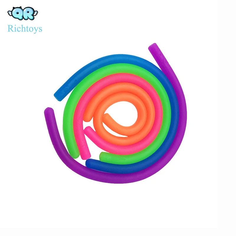 Случайный цвет, фиджет, снятие стресса, мягкие Стрейчевые игрушки