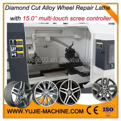 Alloy Wheel Polishing Machine Car Alloy Wheel Rim Repair CNC Lathe AWR2840