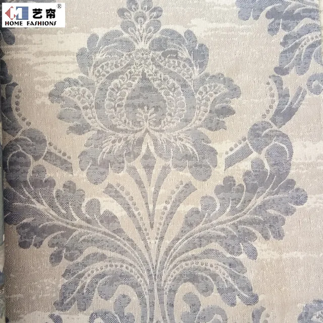Newest Design Nice Pattern Jacquard Room Darkening Curtain for living room