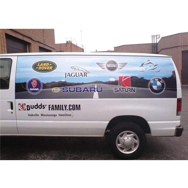 Factory Wholesale Bus Car Body Advertising Vinyl Sticker