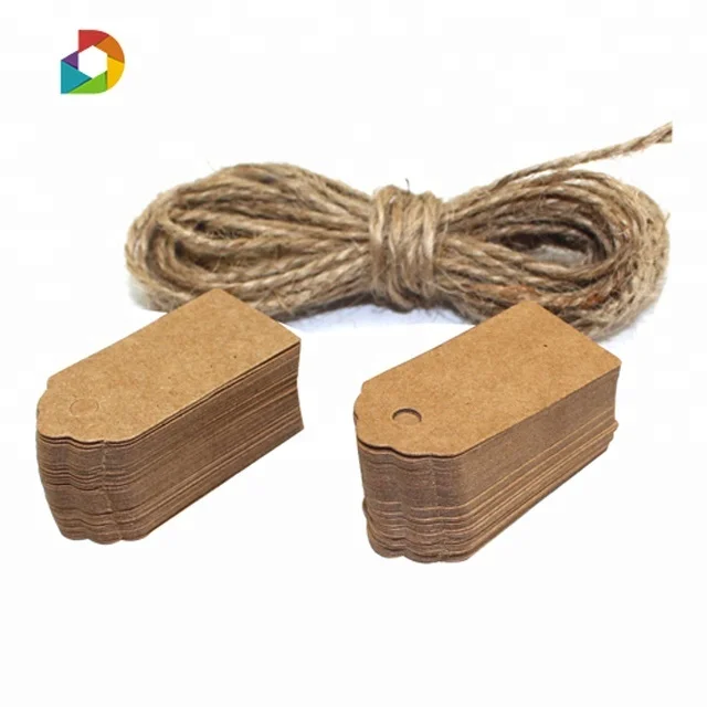 Printed Vintage Kraft Paper Hang tags