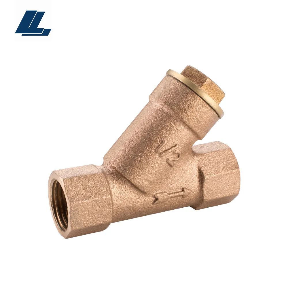 
1/2-4 дюймовый Бронзовый y-образный фильтр с сеткой ss 