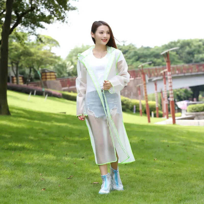 
waterproof eva adult plastic raincoats 