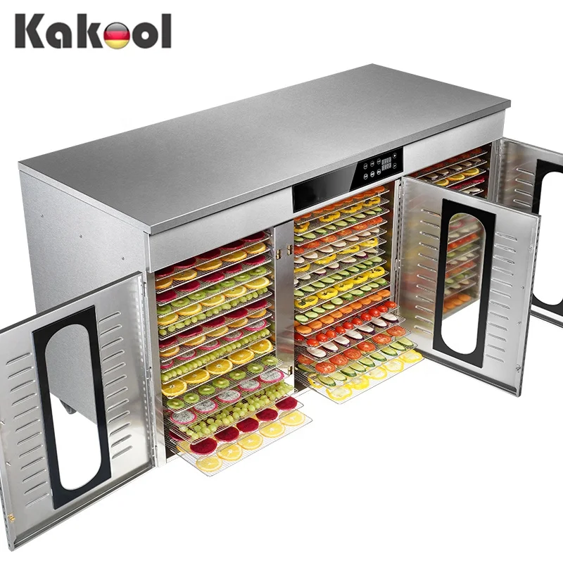 48 trays stainless steel industrial commercial meat food vegetable fruit beef jerky dehydrator