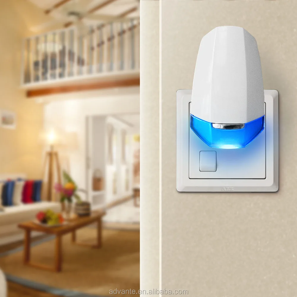 150M Remote Control Long Range White Wireless Digital Door Bell Waterproof Plug-in Doorbell