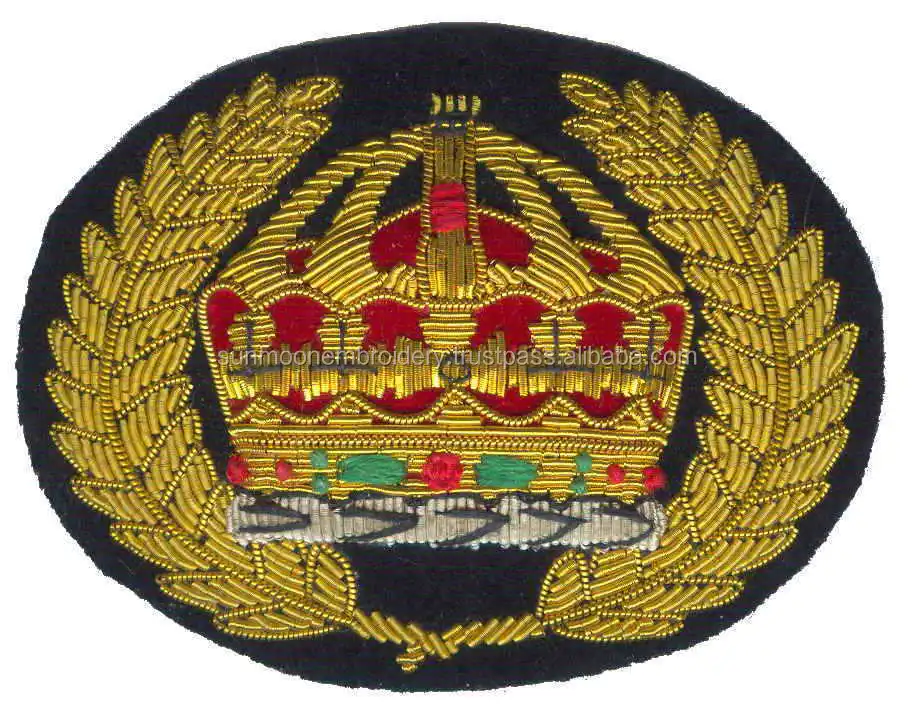 
OEM и ODM приветствуются нашивки с аппликацией, ручная вышивка, Золотая проволока 