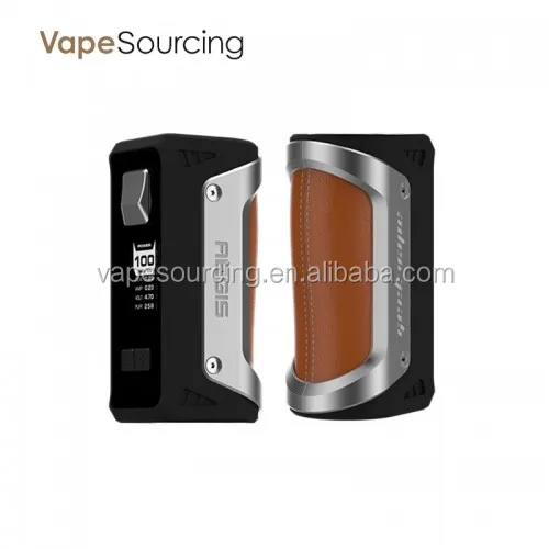 
100% Original Geekvape Aegis 100w vapor mod box e cigarette Single 26650 / 18650 battery VAPE 100W Geekvape Aegis Mod vaping 