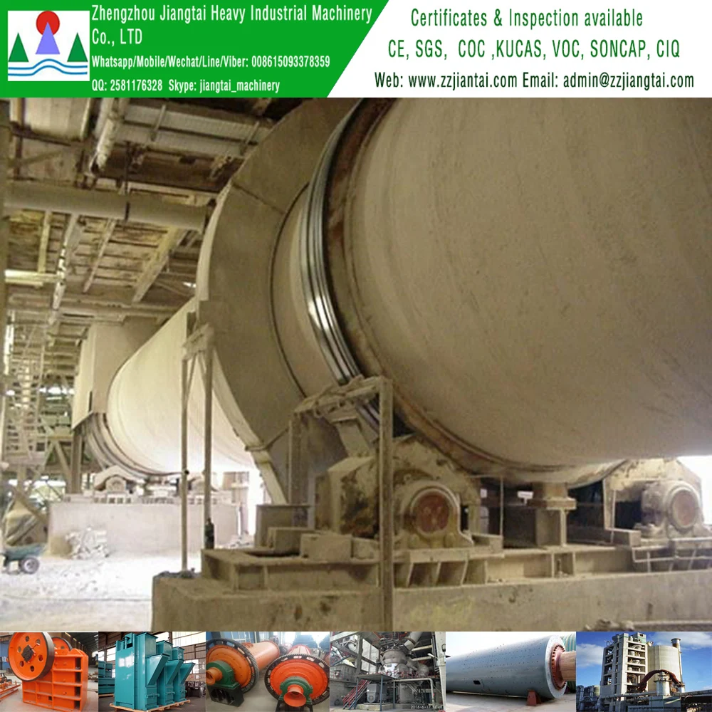 Rotary Kiln calciner For Anthracite Hydraulic fracturing proppants LWA EXpaned Clay Aggregate LECA production processing plant