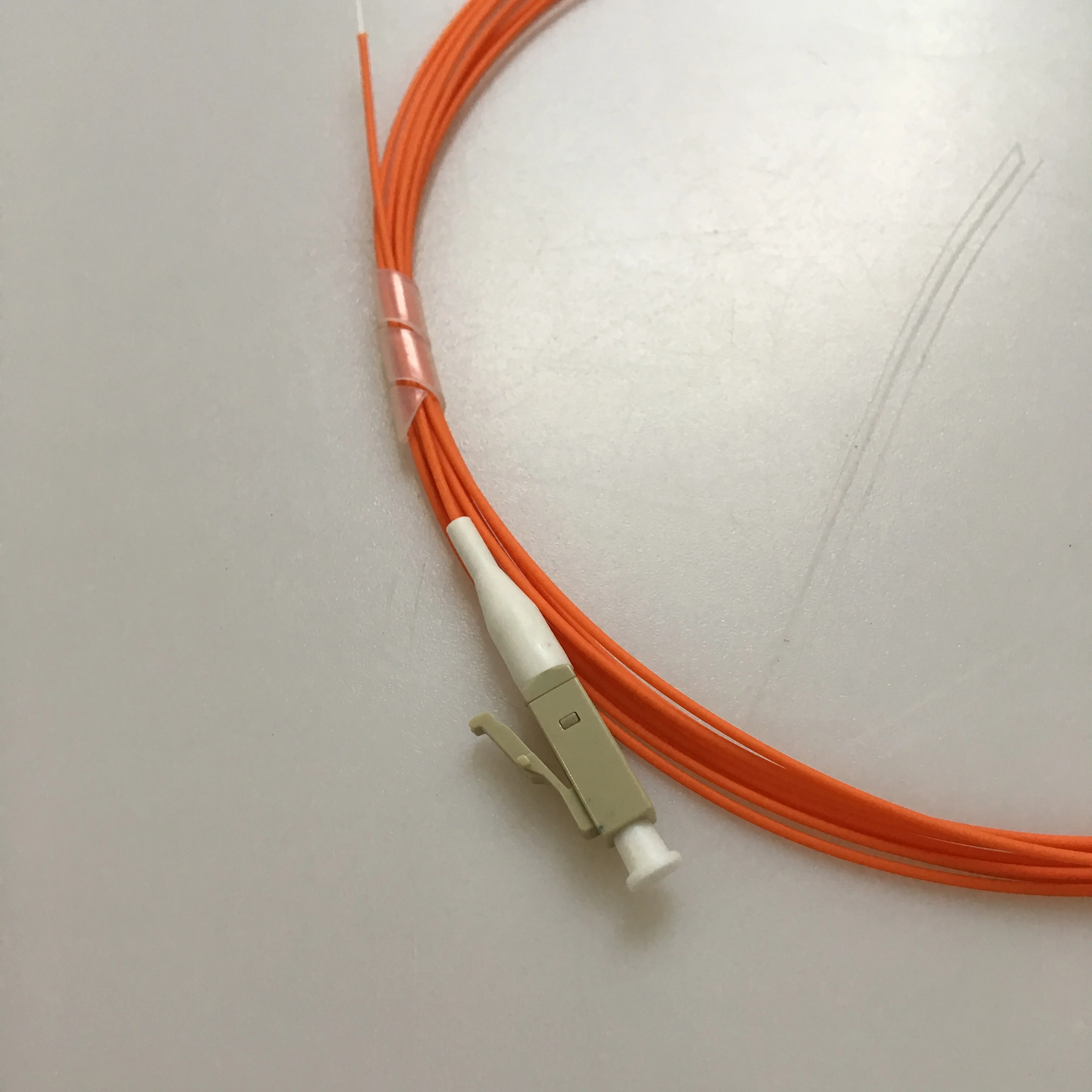 0.9mm LC UPC OM2 MM Multimode LSZH Fiber Optic Pigtail