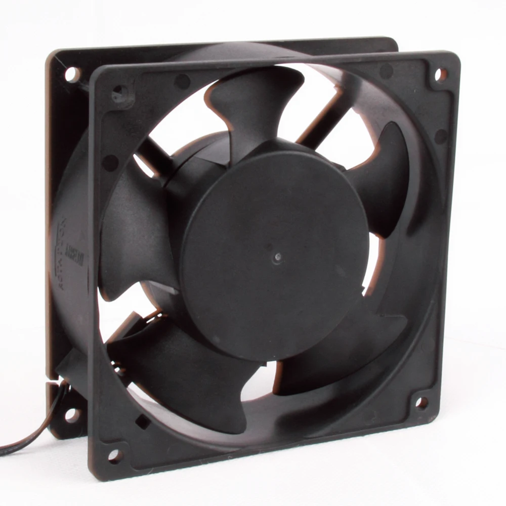 220V EC fan 12038 120mm Pop plastic frame energy saving cooling fan in china