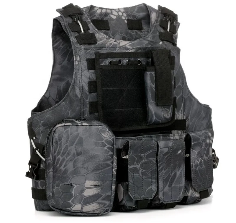 Customized 600D Encrypted Waterproof Oxford Multifunctional Molle Phantom Tactical Vest for Military or Army Field Vest