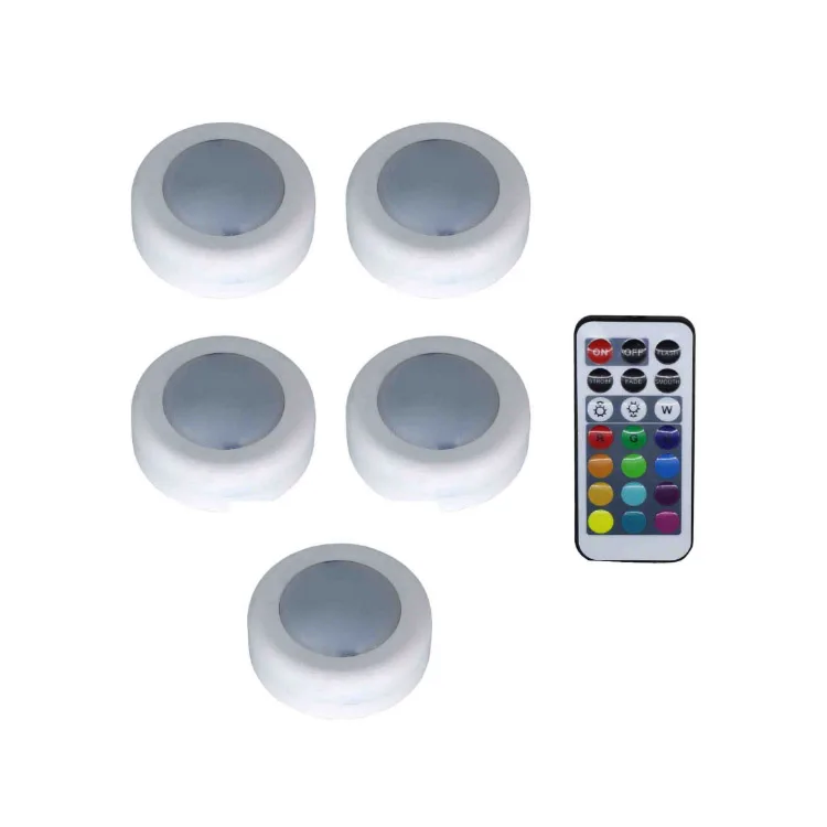 Новый дизайн круглый rgb атмосферный ночник 0 5 Вт светодиодная rgb-лампа