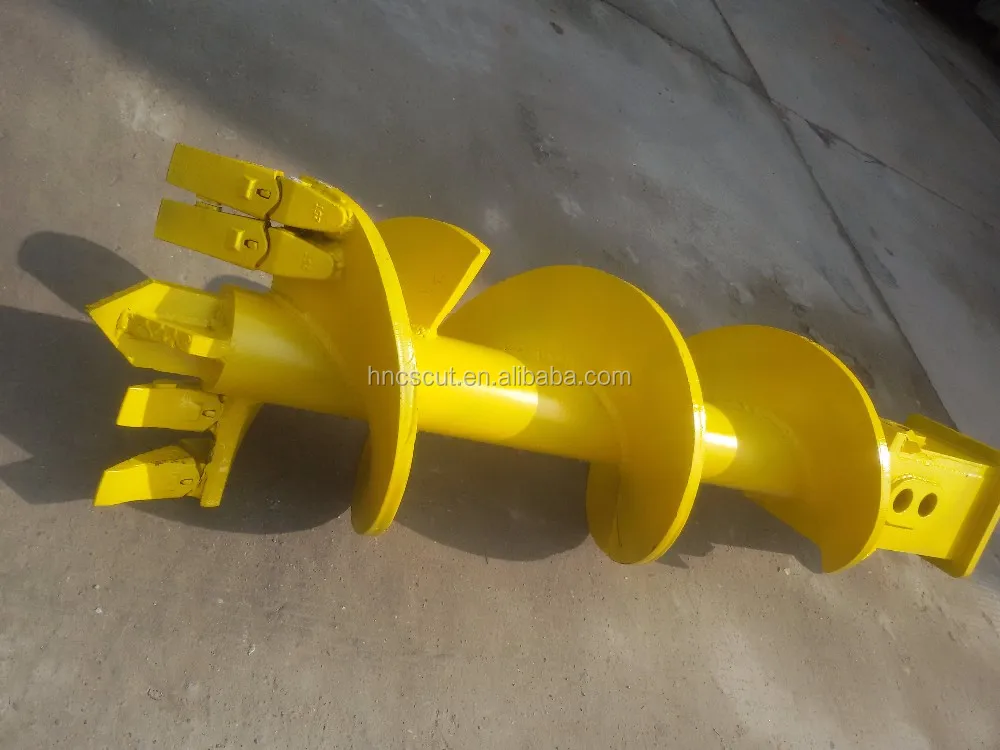 Буровой шнек и шнек для почвы