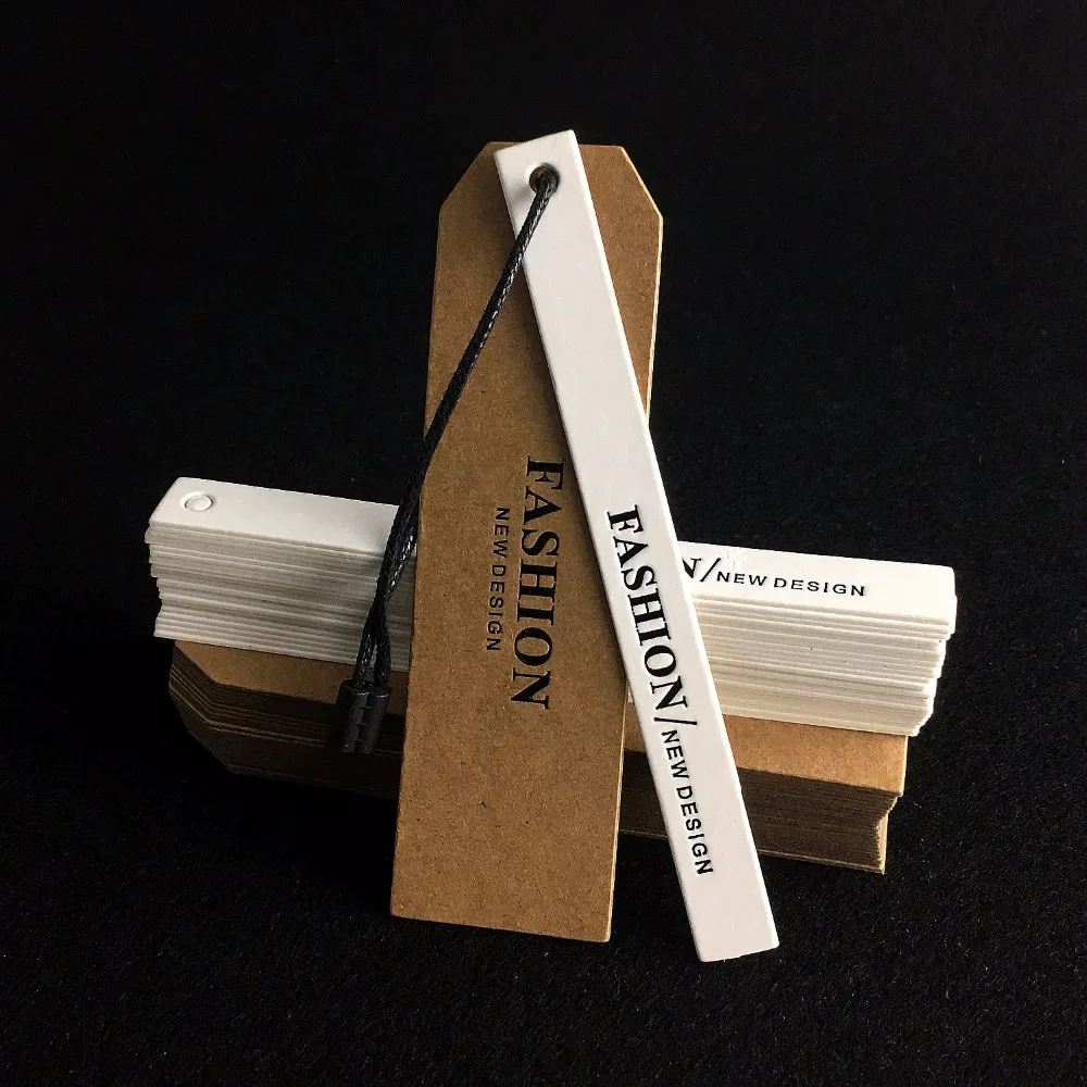 Пользовательский дешевый Печатный крафт джинсовый бумажный подвесной бирка поставщик в Китае