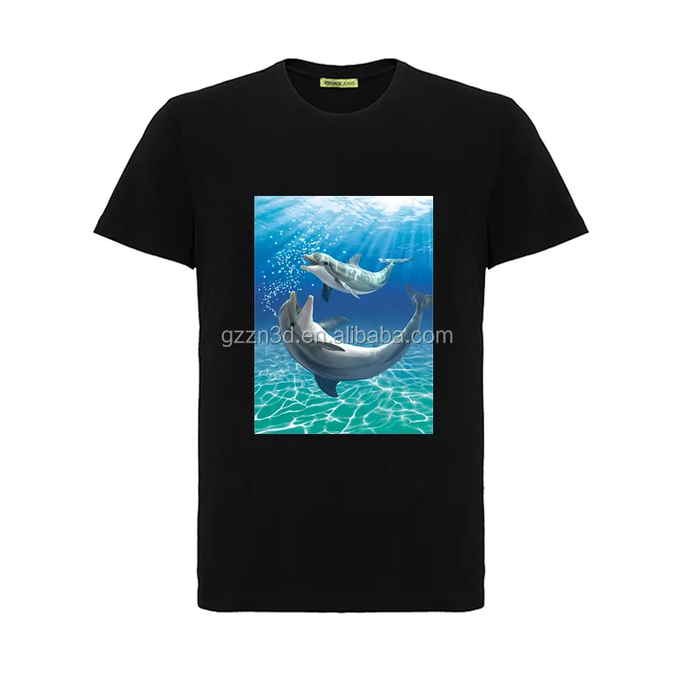Lenticular 3D specialty printing sheet lenticular t-shirt printing lenticular printing on fabric