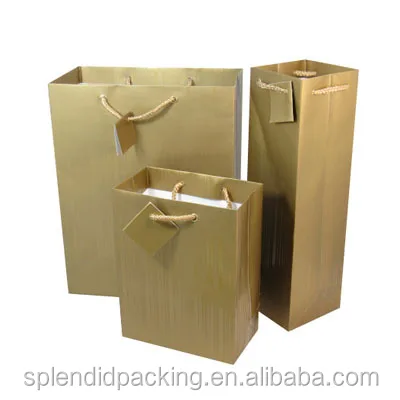 New Design Customized Offset Printing Paperboard Craft kraft paper bag