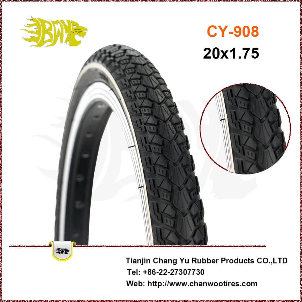 20 inch heavy duty solid bicycle tires for bike wheels
