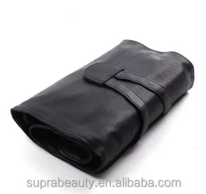 
25pcs Rose red wood handle make up brush with bag cosmetic brush 