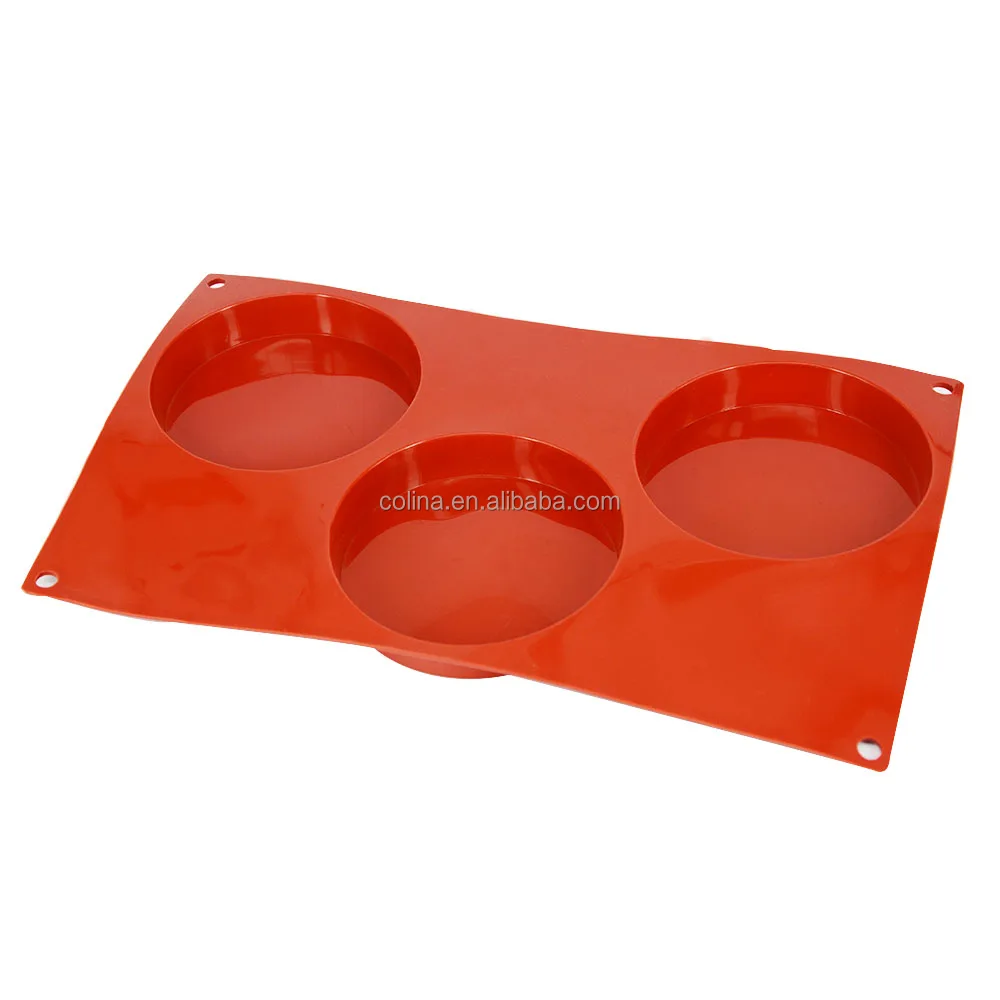 
big silicone baking pans round shape 3D silicone molds silicone cake bakeware 