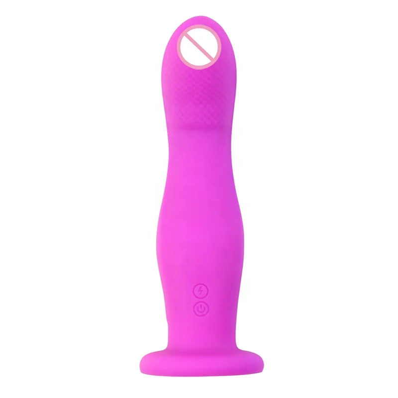 Hot erotic adult toys G spot sex vibrator waterproof 7in full silicone artificial rubber penis vibrating dildo sex toy